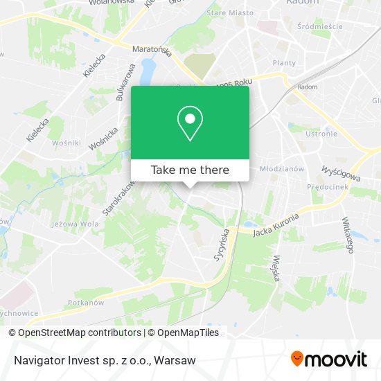 Navigator Invest sp. z o.o. map