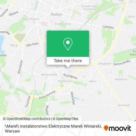 \Marel\ Instalatorstwo Elektryczne Marek Winiarski map