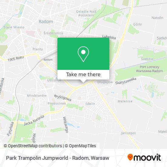 Park Trampolin Jumpworld - Radom map