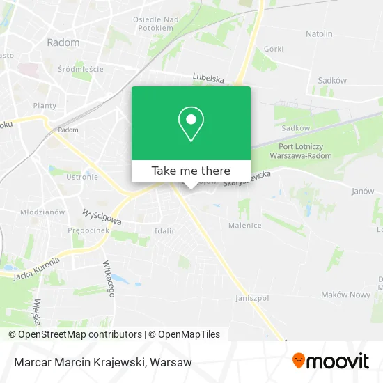 Карта Marcar Marcin Krajewski
