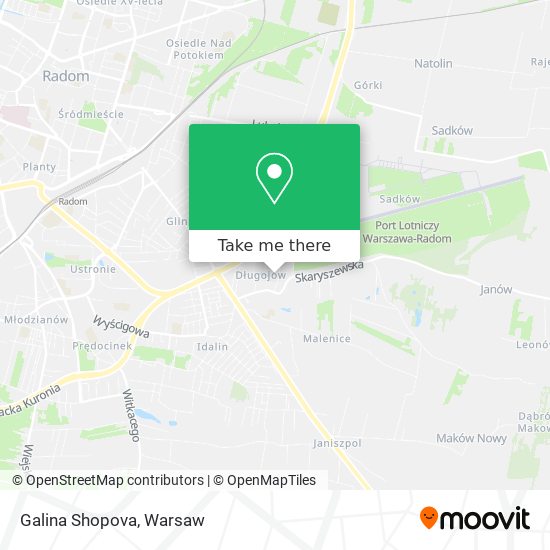 Galina Shopova map