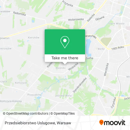 Карта Przedsiebiorstwo Uslugowe