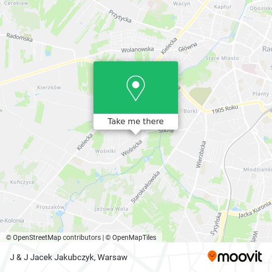 J & J Jacek Jakubczyk map