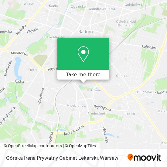 Górska Irena Prywatny Gabinet Lekarski map