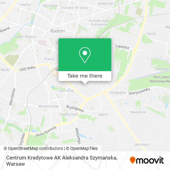 Centrum Kredytowe AK Aleksandra Szymańska map