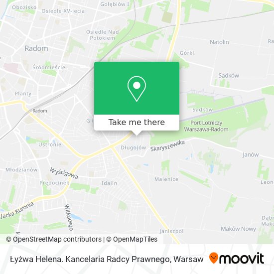 Łyżwa Helena. Kancelaria Radcy Prawnego map