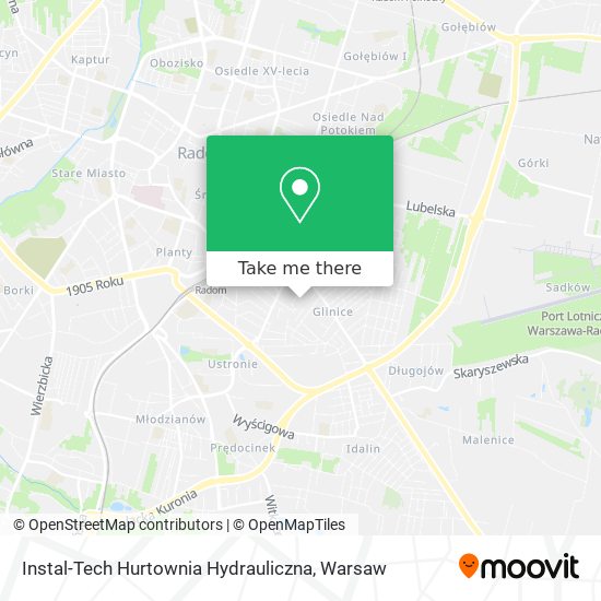 Instal-Tech Hurtownia Hydrauliczna map