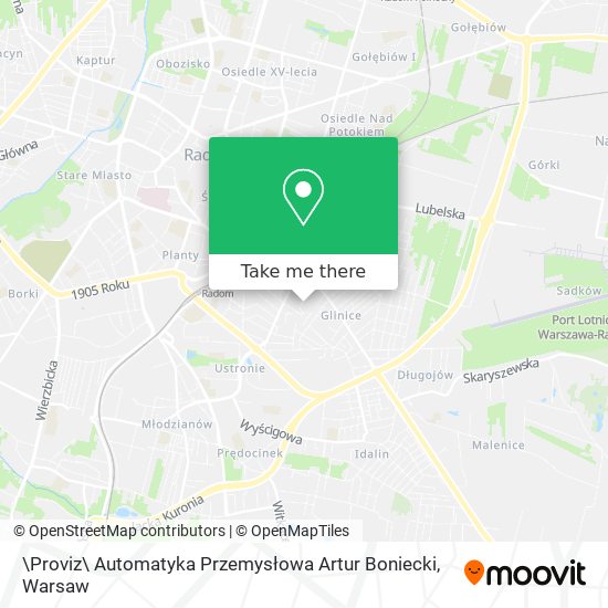 \Proviz\ Automatyka Przemysłowa Artur Boniecki map