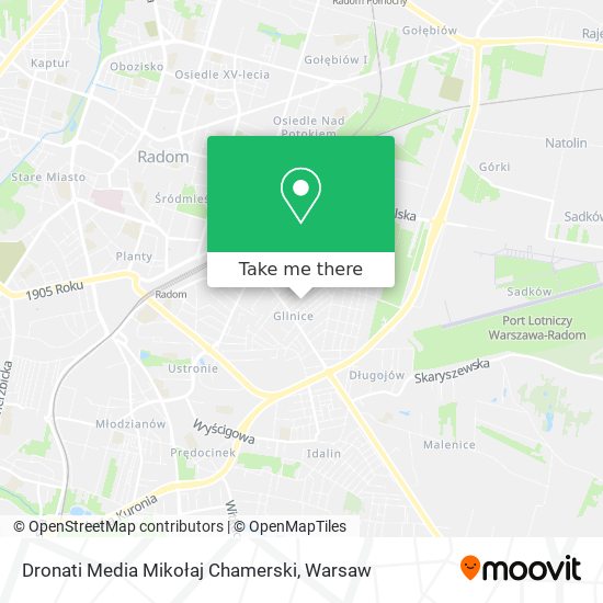 Dronati Media Mikołaj Chamerski map