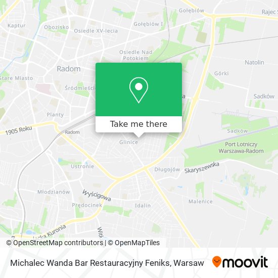 Michalec Wanda Bar Restauracyjny Feniks map