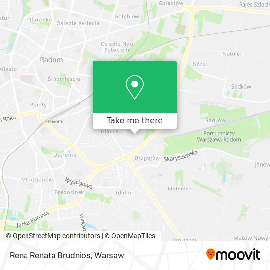 Rena Renata Brudnios map