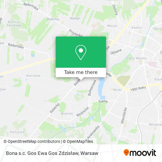 Bona s.c. Gos Ewa Gos Zdzisław map