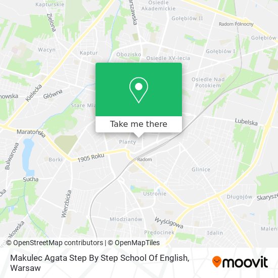 Makulec Agata Step By Step School Of English map