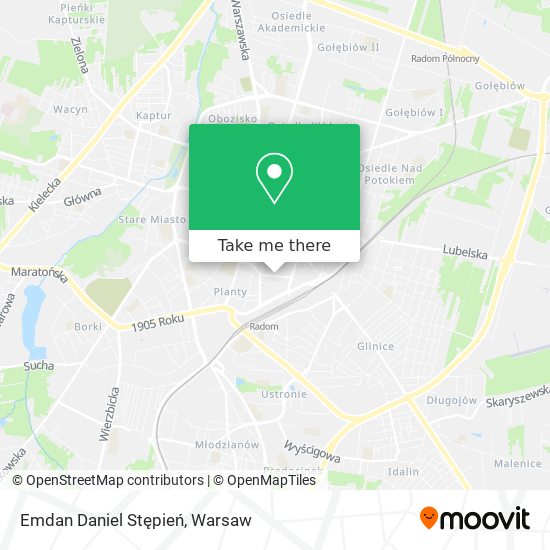 Emdan Daniel Stępień map