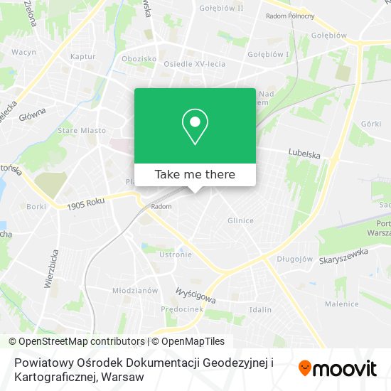 Powiatowy Ośrodek Dokumentacji Geodezyjnej i Kartograficznej map