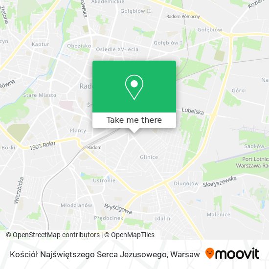 Kościół Najświętszego Serca Jezusowego map