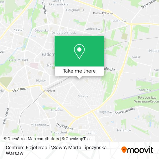 Centrum Fizjoterapii \Sowa\ Marta Lipczyńska map