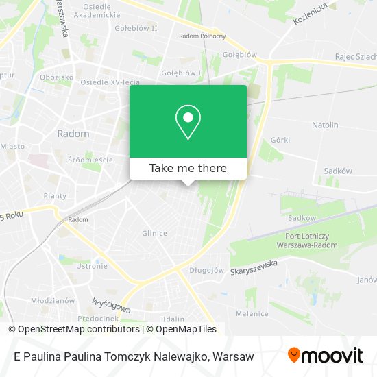 E Paulina Paulina Tomczyk Nalewajko map