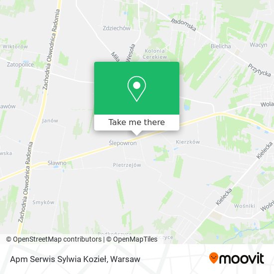 Apm Serwis Sylwia Kozieł map