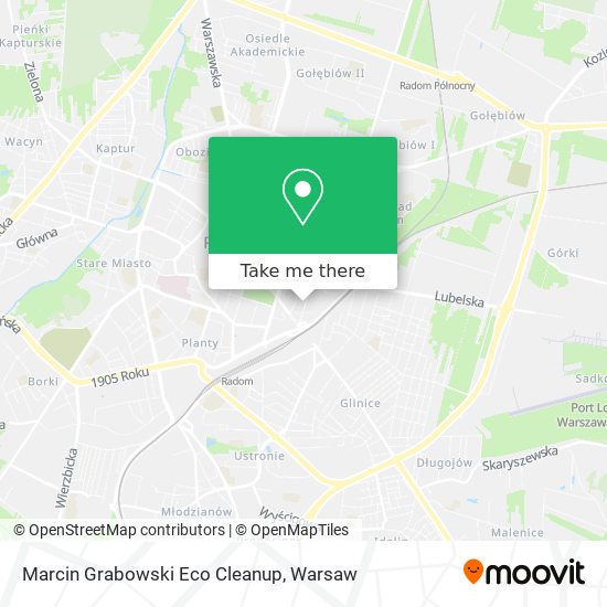 Marcin Grabowski Eco Cleanup map