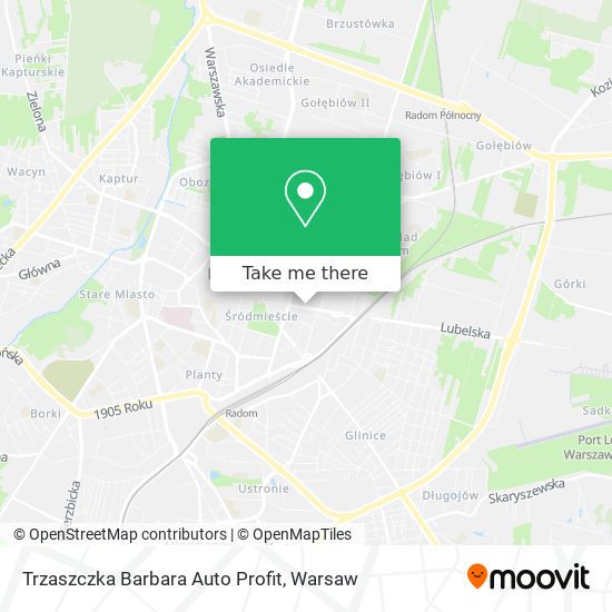 Trzaszczka Barbara Auto Profit map