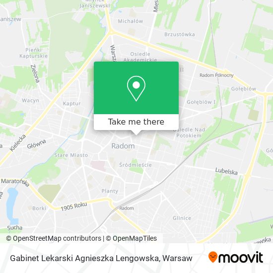 Gabinet Lekarski Agnieszka Lengowska map