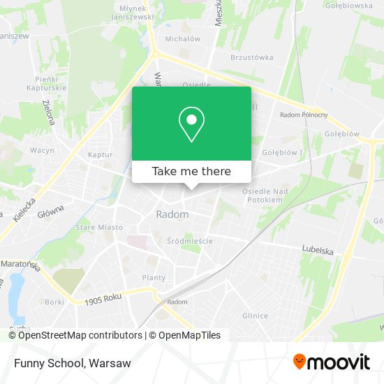 Funny School map