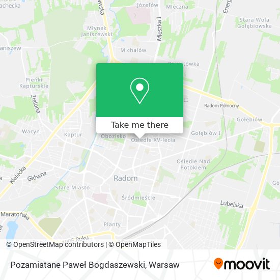 Pozamiatane Paweł Bogdaszewski map