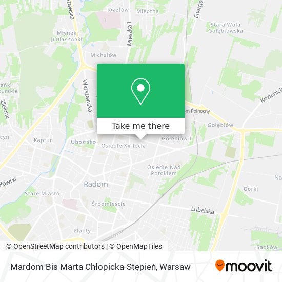 Mardom Bis Marta Chłopicka-Stępień map