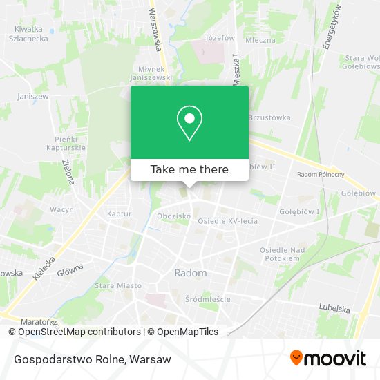 Gospodarstwo Rolne map