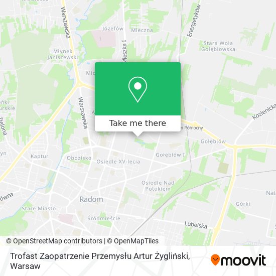 Trofast Zaopatrzenie Przemysłu Artur Żygliński map