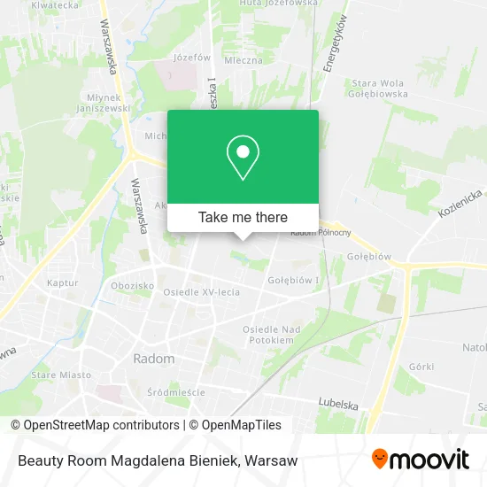 Карта Beauty Room Magdalena Bieniek