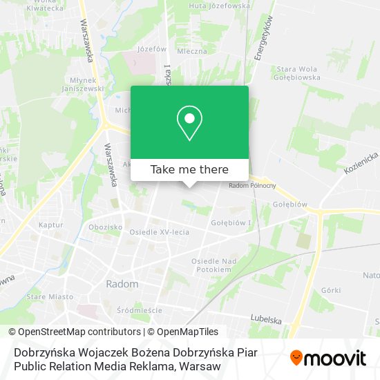 Dobrzyńska Wojaczek Bożena Dobrzyńska Piar Public Relation Media Reklama map