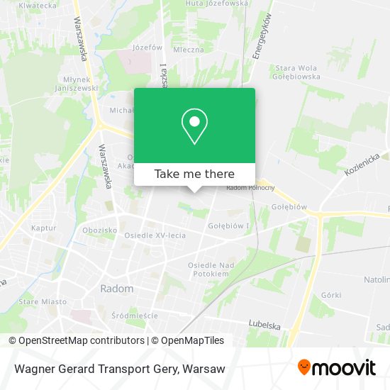 Wagner Gerard Transport Gery map