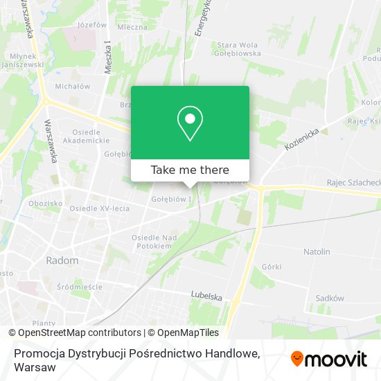 Promocja Dystrybucji Pośrednictwo Handlowe map