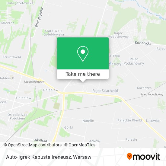 Auto-Igrek Kapusta Ireneusz map