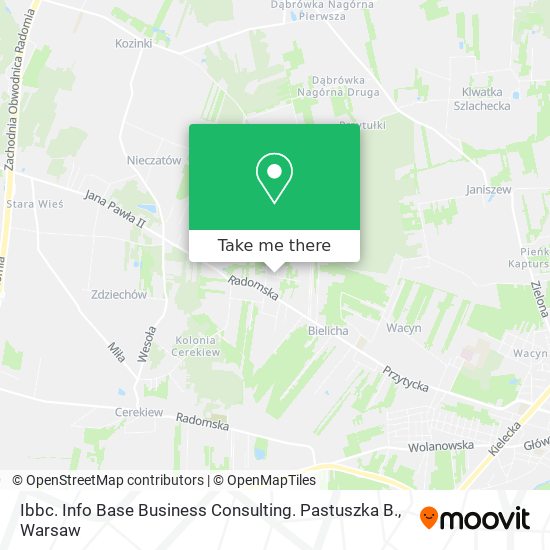 Ibbc. Info Base Business Consulting. Pastuszka B. map