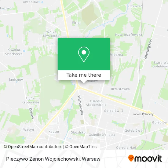 Карта Pieczywo Zenon Wojciechowski