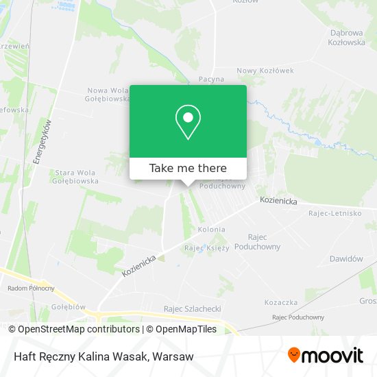 Haft Ręczny Kalina Wasak map