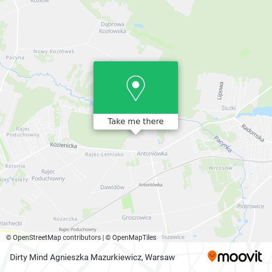 Dirty Mind Agnieszka Mazurkiewicz map