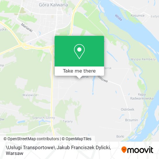 \Usługi Transportowe\ Jakub Franciszek Dylicki map