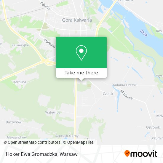 Hoker Ewa Gromadzka map