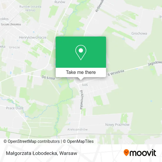 Małgorzata Łobodecka map