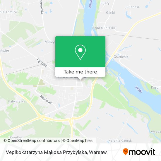 Vepikokatarzyna Mąkosa Przybylska map