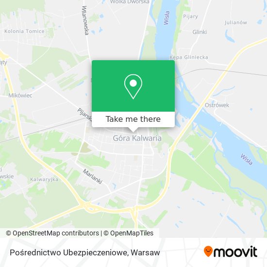 Pośrednictwo Ubezpieczeniowe map