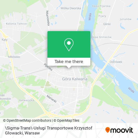 \Sigma-Trans\-Usługi Transportowe Krzysztof Głowacki map