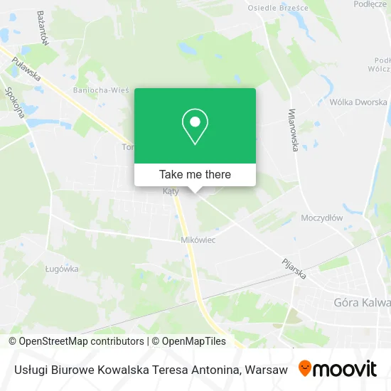 Usługi Biurowe Kowalska Teresa Antonina map