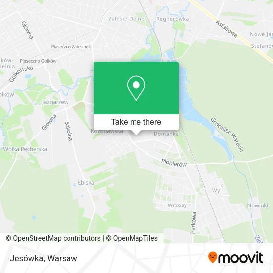 Jesówka map