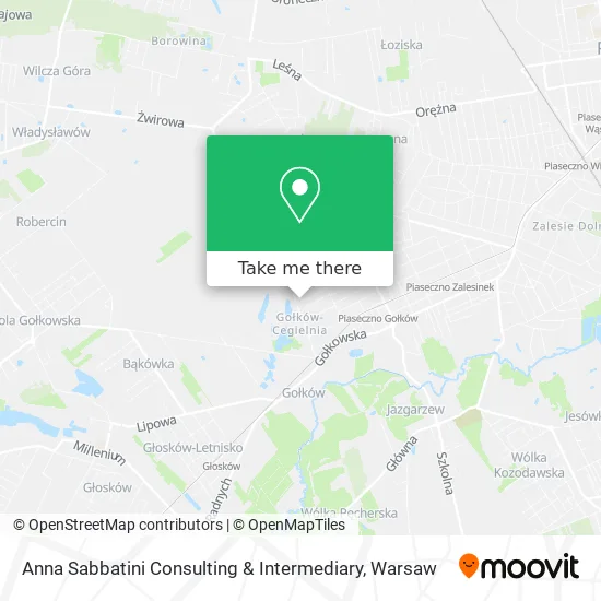 Anna Sabbatini Consulting & Intermediary map