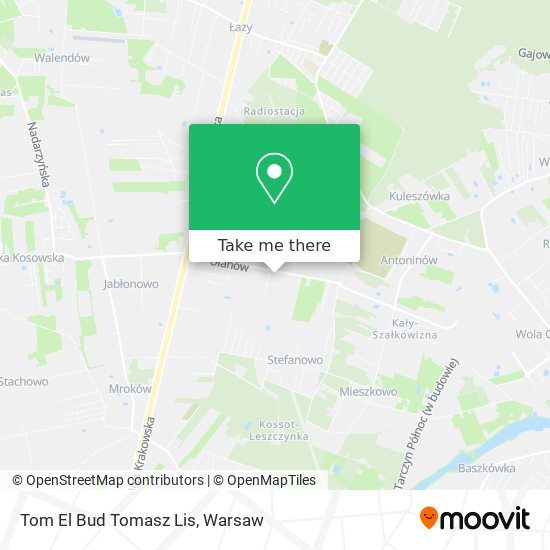 Tom El Bud Tomasz Lis map